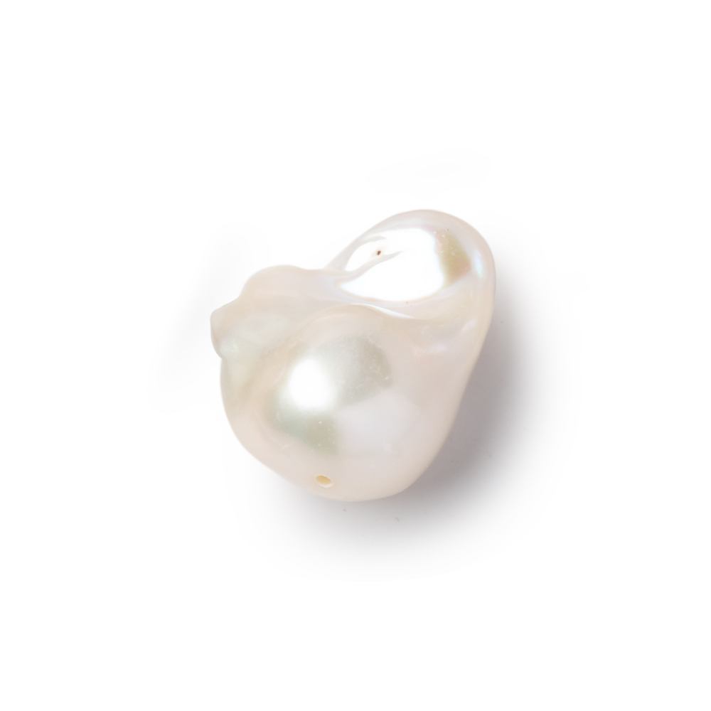 17-22mm Off White Ultra Baroque Focal Beads 1 piece AA