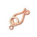42x26mm Copper Hook and Eye Clasp 1 piece