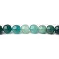 4.5-6mm  Grandidierite plain round beads 18.5 inch 93 beads AA grade