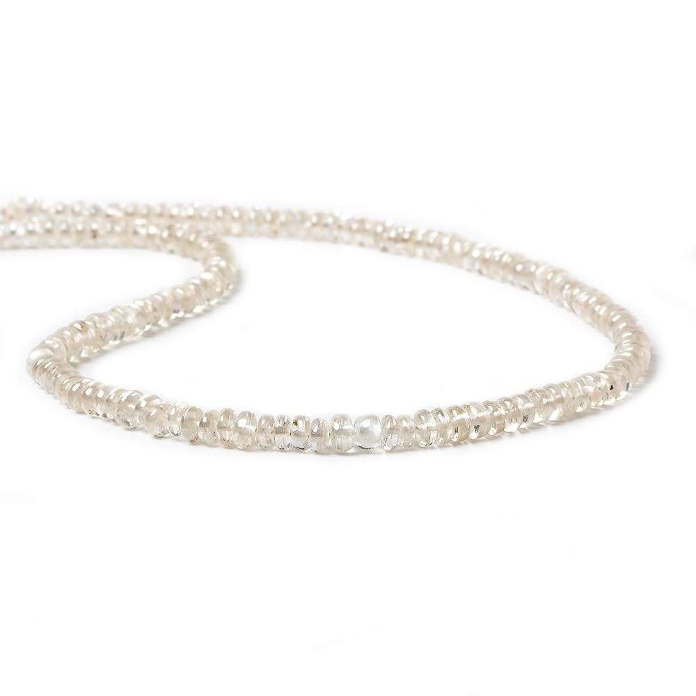 3mm Champagne Zircon Plain Rondelle 14 inch 158 pieces