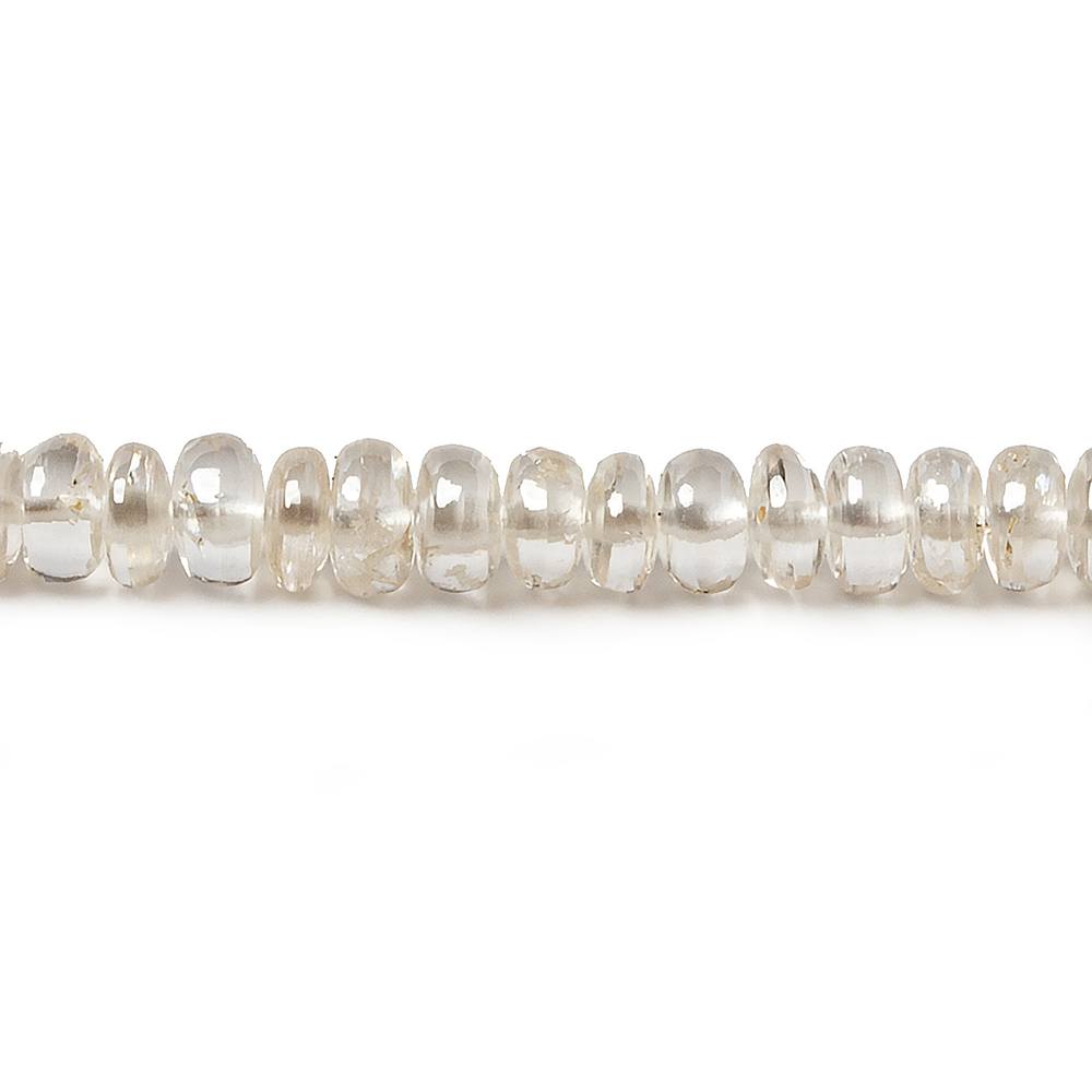 3mm Champagne Zircon Plain Rondelle 14 inch 158 pieces