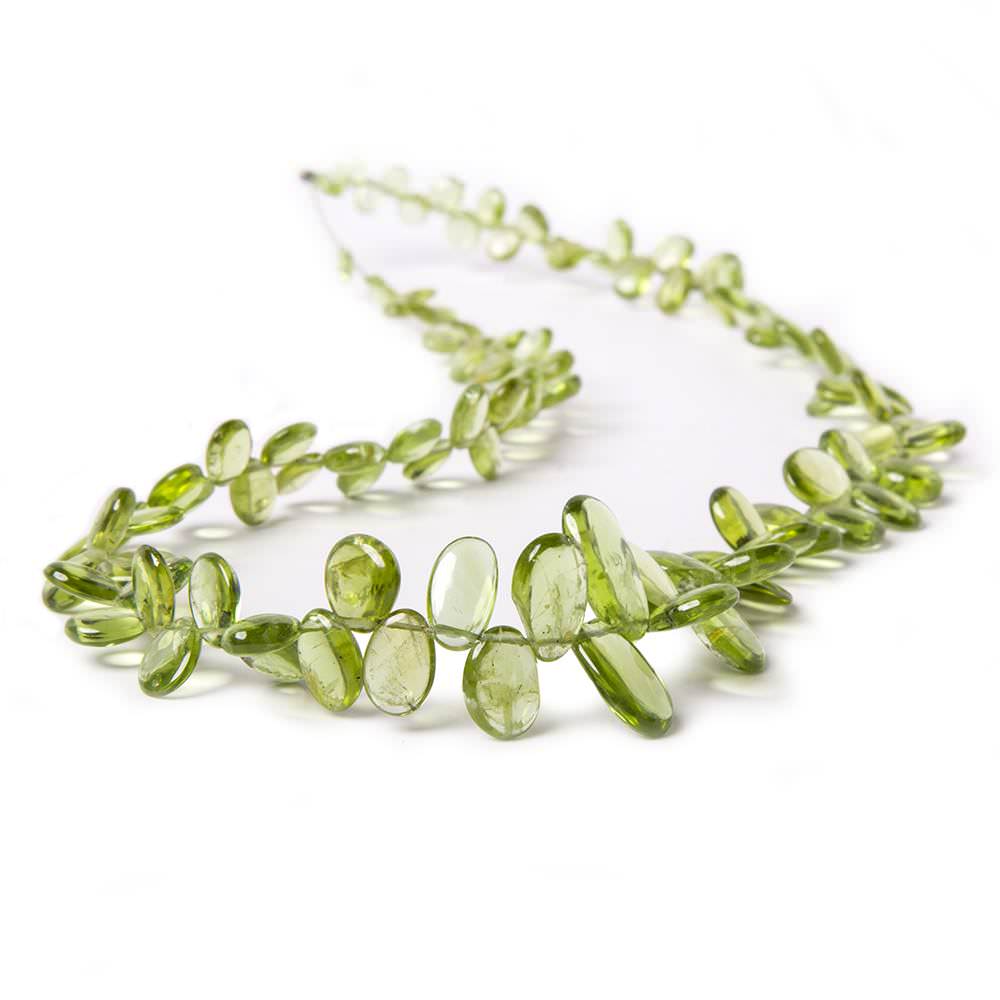 Afghani Peridot Plain Free shape Beads 16 inch 110 pieces