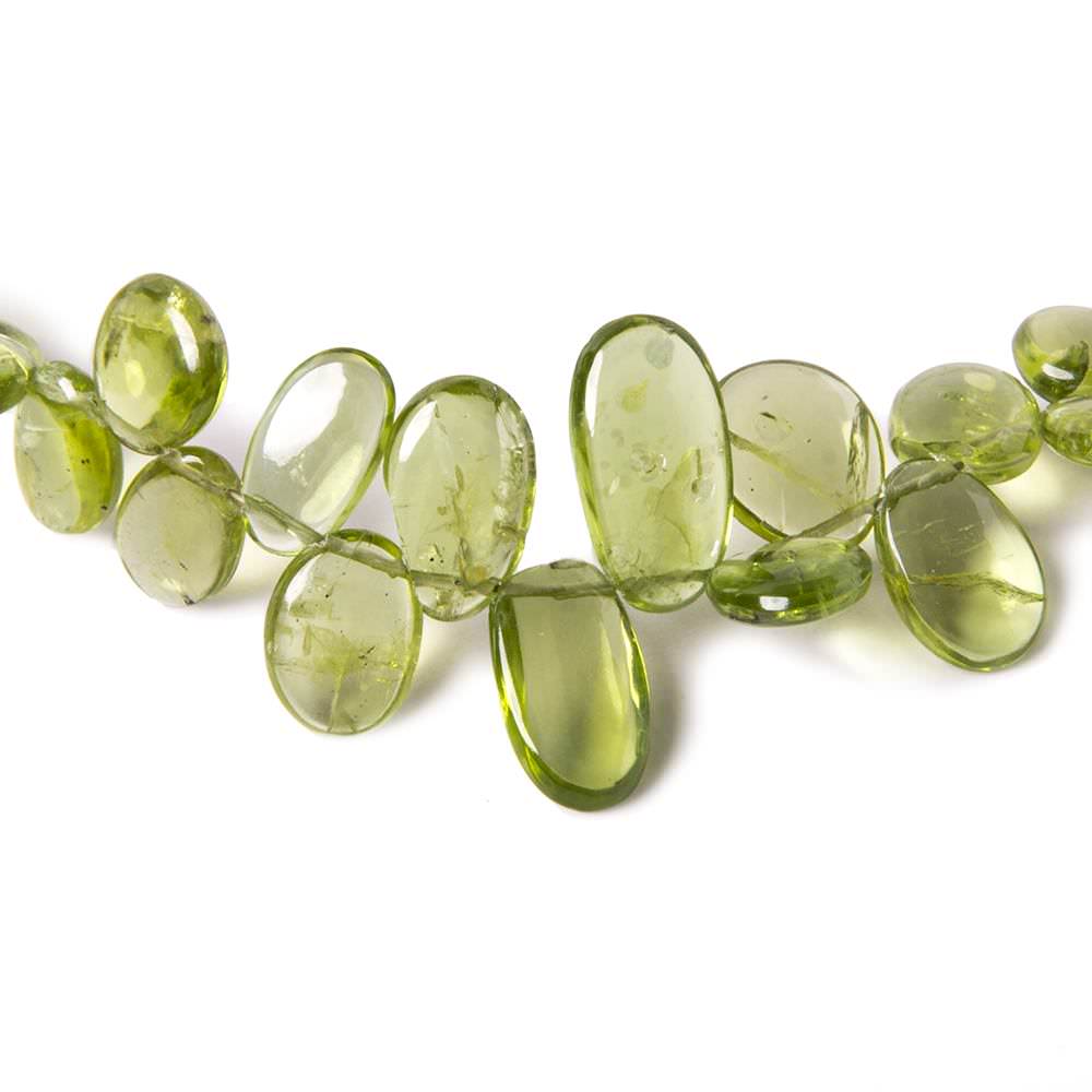 Afghani Peridot Plain Free shape Beads 16 inch 110 pieces