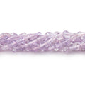 4x3-5x4mm Pink Amethyst Straight Drilled Tear Drop Beads 15 inch 68 pieces
