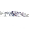 4x3mm Fancy Sapphire Pear Briolette 8 inch 106 pcs