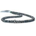 5-9mm Blue Sapphire German Faceted Rondelle Beads 16 inch 136 pieces