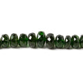5-7.5mm Chrome Diopside faceted rondelle beads 18 inch 127 pieces