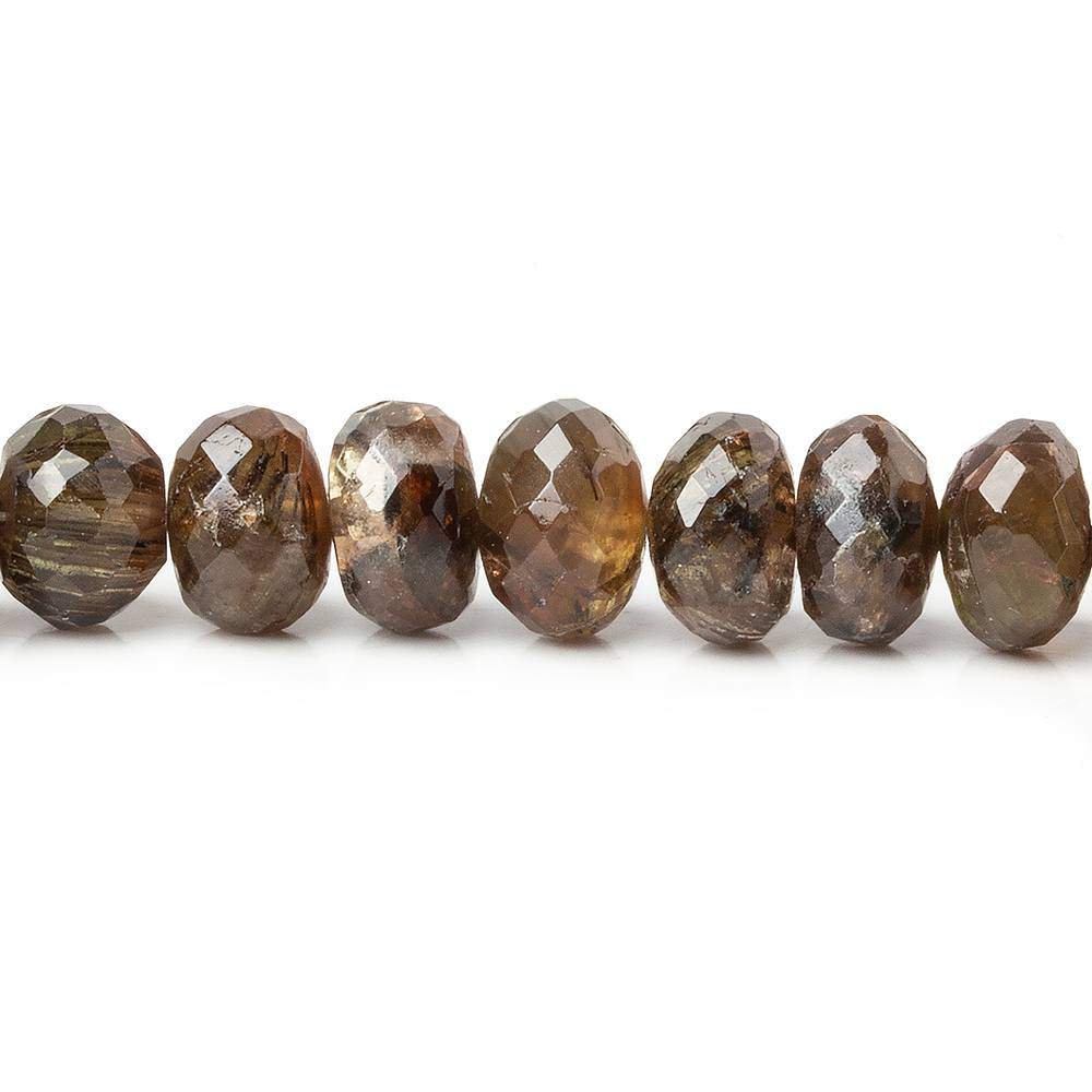 5-7mm Andalusite Faceted Rondelle Beads 16 inch 92 pieces