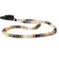 5-7mm Australian Opal Plain Rondelle Beads 18 inch 130 pieces AA