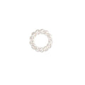5mm Sterling Silver Twisted Jumpring 25 pcs per bag