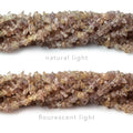 5x4mm Color Change Garnet Plain Chip Beads 16 inch 298 pieces