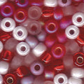 Miyuki 6-MIX05   6/0 Strawberry Fields Mix Seed Beads - 5 gm