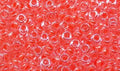 TOHO TD-8-803  - 8/0  Neon Salmon Lined Crystal Demi Beads, 5 gm