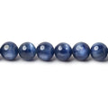 6mm Blue Kyanite Plain Rounds 16 inch 67 beads AA