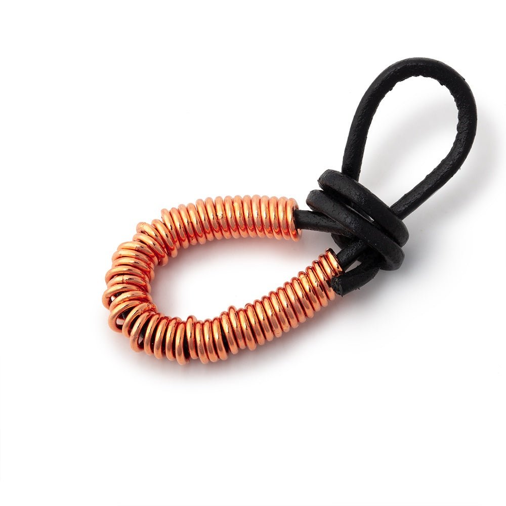 6mm Copper Closed Jump Ring Set of 50 pieces