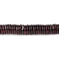 6mm Deep Rhodolite Garnet plain heshi beads 7 inch 120 pieces AA