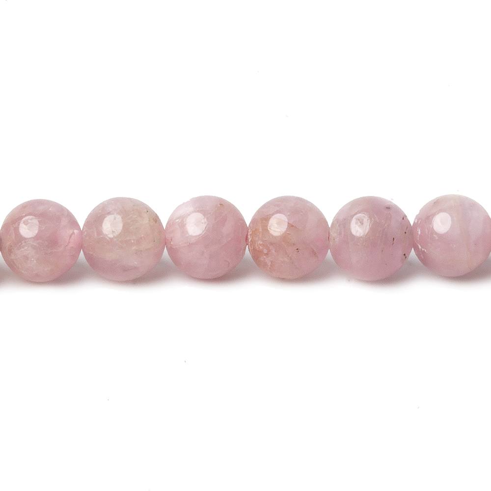 6mm Kunzite Plain Rounds 16 inch 66 beads AA