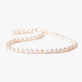 6mm Petal Pink Button Freshwater Pearls 15.5 inch 64 pieces