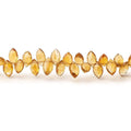 6x4-8x4mm Madeira Citrine Faceted Marquise Beads 8.5 inch 75 pieces
