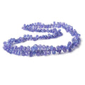 Tanzanite plain Tear Drop Beads 18 inch 198 pieces AA 6x4-9x6mm