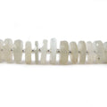 7-8mm Sage Moonstone faceted heishi beads 16 inch 87 pieces