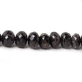 7mm Sapphire Faceted Rondelle Beads 16 inch 85 beads