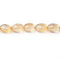 7x6-10x7mm Citrine Faceted Olive Beads 16 inch 44 pieces AA
