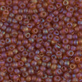 Miyuki 8-133FR  8/0 Matte Transparent Topaz AB Seed Beads - 5 or 10 gm