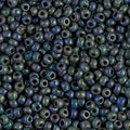 Miyuki 8-4516   8/0 Picasso Montana Matte Seed Beads - 5 or 10 gm