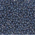 Miyuki 8-4703   8/0 Frosted Opaque Glazed Rainbow Nebula Blue Seed Beads, 5 or 10 gm