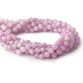 8mm Kunzite plain round beads 16 inch 51 pieces AAA