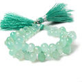8x5mm Chrysoprase faceted tear drop beads 6.5 inch 55 pieces