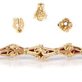 8x7mm 2kt Gold Plated Copper Filigree Cone *DISCONTINUED*