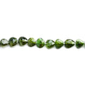 8x8mm Chrome Tourmaline Straight Drill Heart
