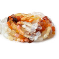 8x8x5-12x8x7mm Multi Color Fire Opal faceted nugget beads 16 inch 40 pieces A