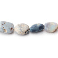 9-17mm Australian Boulder Opal plain nugget Beads 18 inch 33 pieces