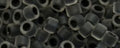 TOHO TR-08-344FM   8/0 Matte Black Lined Crystal Seed Beads, 5 or 10 Grams