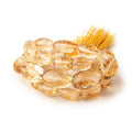 9x6-17x10mm Citrine Faceted Nugget Beads 15 inch 30 pieces