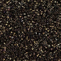Miyuki Delica DB7 / DB07 / DB007  11/0 Metallic Brown Iris AB Cylinder/Tube Beads, 5 or 10 gm