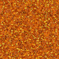 Miyuki Delica DB45 / DB045  11/0 Silver Lined Transparent Orange Cylinder/Tube Beads, 5 or 10 gm