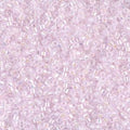 Miyuki Delica DB55 / DB055  11/0 Pale Pink Lined Crystal Luster Cylinder/Tube Beads, 5 or 10 gm