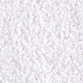 Miyuki Delica DB200 / DB0200  11/0 Opaque Chalk White Cylinder/Tube Beads, 5 or 10 gm