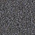 Miyuki Delica DB268  11/0 Opaque Smoke Luster Cylinder/Tube Seed Beads - 5 or 10 gm