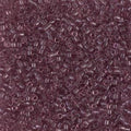 Miyuki Delica DB711 / DB0711  11/0 Transparent Smoky Amethyst Cylinder/Tube Beads - 5 or 10 gm