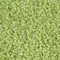 Miyuki Delica DB876 / DB0876  11/0 Matte Opaque Chartreuse AB Cylinder/Tube Beads, 5 or 10 gm
