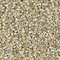 Miyuki Delica DB1831 11/0 Duracoat Galvanized Silver Cylinder/Tube Beads, 5 or 10 gm