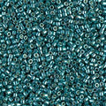 Miyuki Delica DB1847   11/0 Duracoat Galvanized Dark Seafoam Cylinder/Tube Beads - 5 or 10 gm