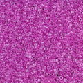 Miyuki Delica DB2038  11/0 Luminous Plum Crazy Lined Crystal Cylinder/Tube Beads, 5 or 10 gm