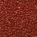 Miyuki Drop 3.4 mm DP34-008 Silver/Lined Orange Drop Beads, 5 or 10 gm