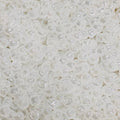 TOHO TR-6-121  6/0 White Opaque Luster Seed Beads, 5 or 10 gm